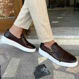 Comfort Walk Brown Sneakers