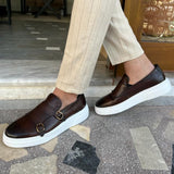 Comfort Walk Brown Sneakers