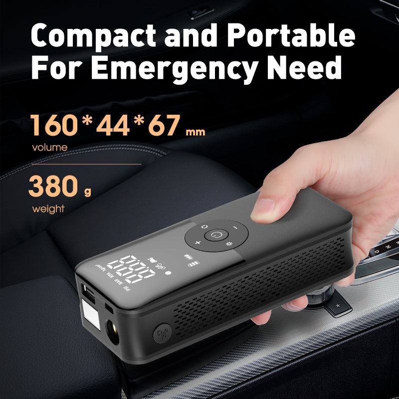 Rechargeable Portable Digital Air Tire Pump Compressor