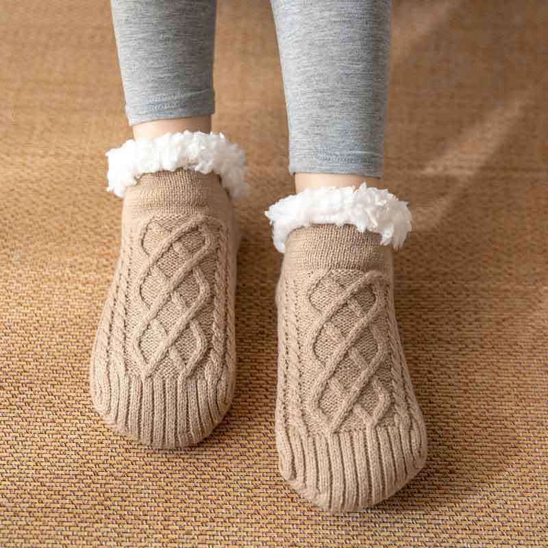 Winter Wool Socks Slippers