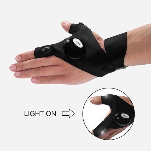 Glow-in-the-Dark Handy Gloves